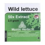 Wild Lettuce 50X Extract - 2.5 grams