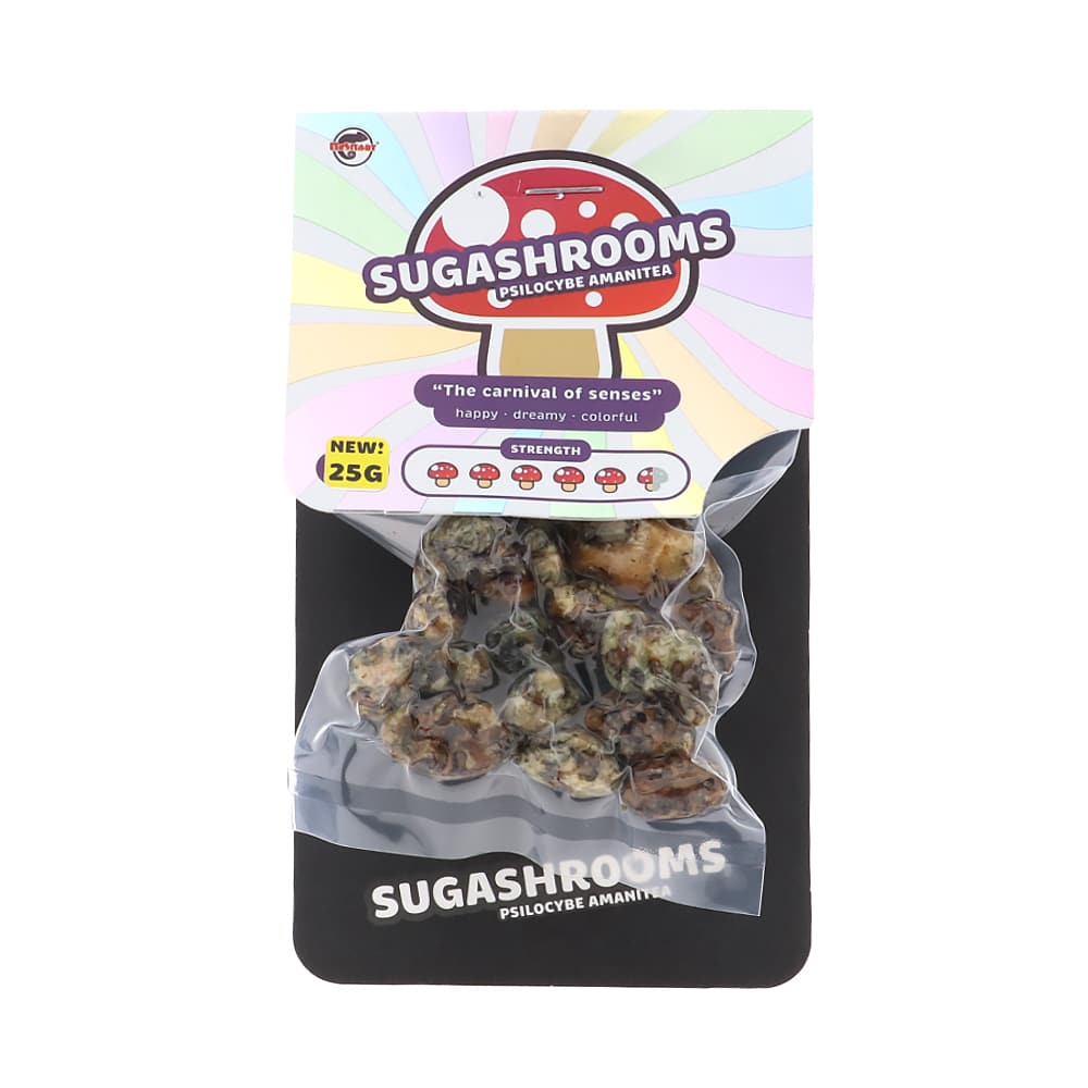 SugaShrooms_25_gram_Pouch SugaShrooms 25 GRAM - Afbeelding 1