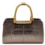 Ladies Handbag Lighter | Black & Gold