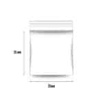 Gripzakjes 25 x 25 mm - 1000 Stuks