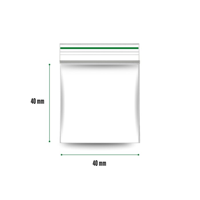 Zip-Lock Bags 40 X 40 Mm - 1,000 Pieces - Image 1